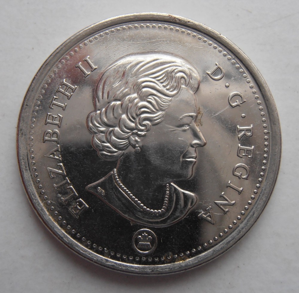 CANADA 25 CENTS 2015