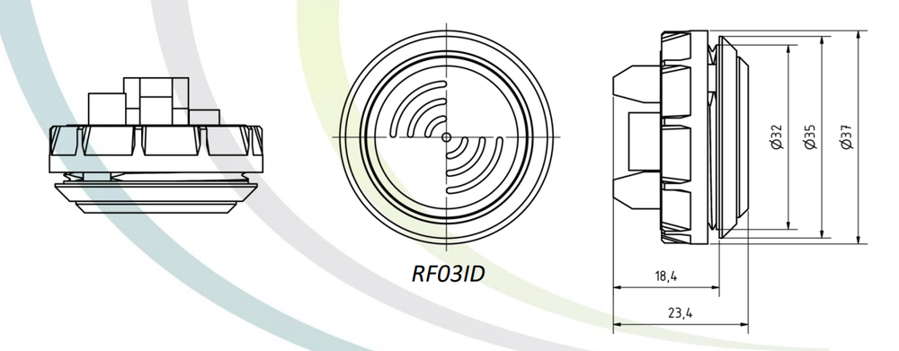 KeyReader RF03ID - RFID reader 125kHz