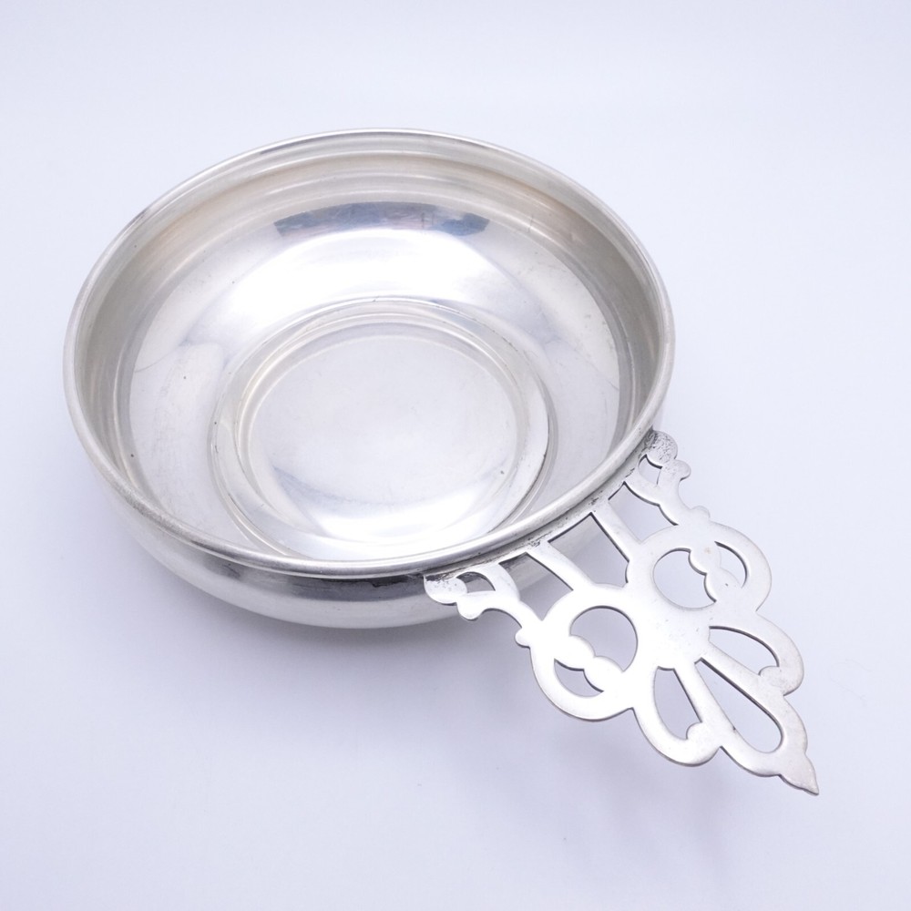Vintage Gorham Sterling Silver Bowl Handle Monogram JHM 5" Wide