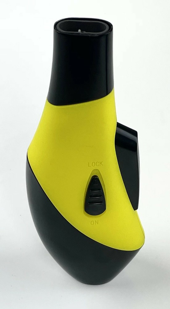 Double Jet Torch Lighter Adjustable Butane Refillable Water Drop Shape