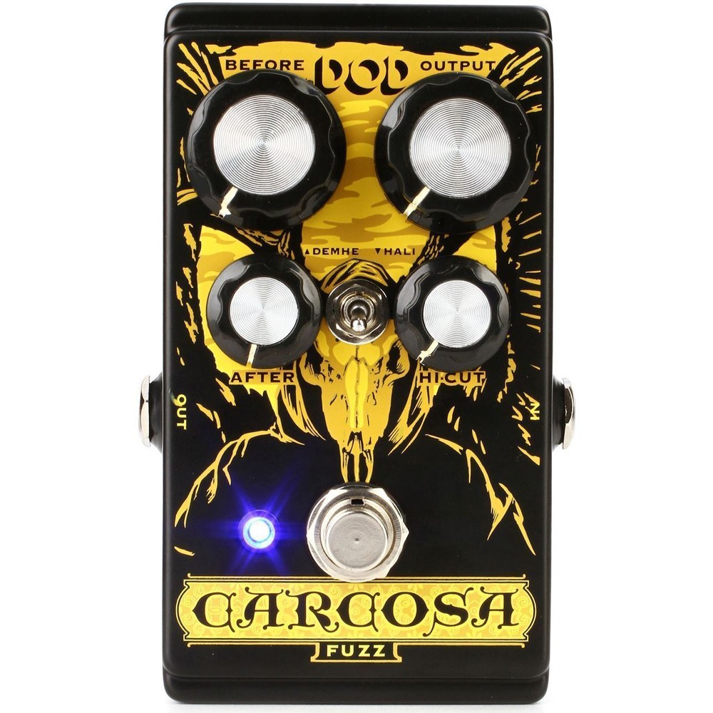 DigiTech DOD Carcosa Analog Fuzz Guitar Effects Pedal