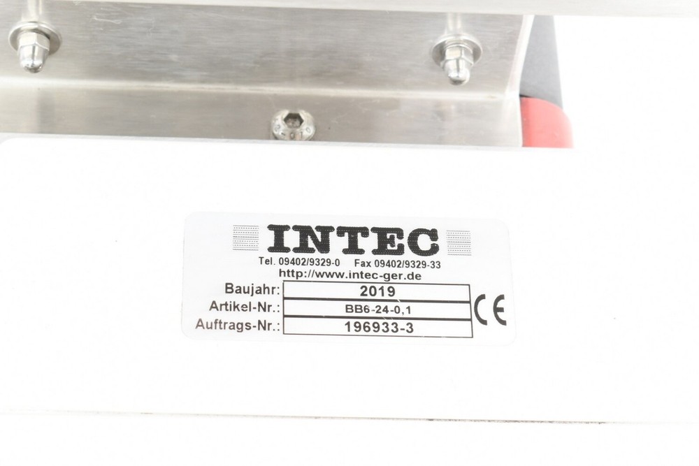 INTEC BB6-24-0,1, Belt-Driven Hopper