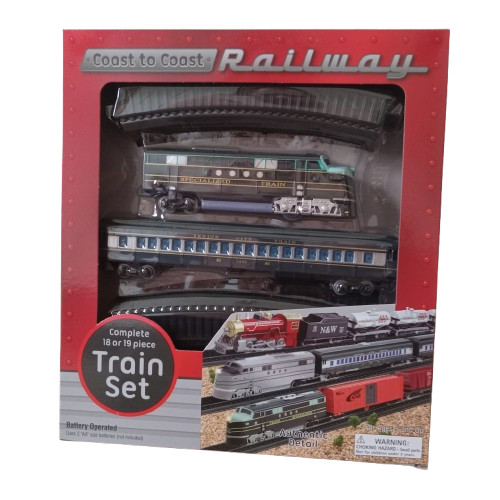 Coast To Coast Railway Train Set - NEW