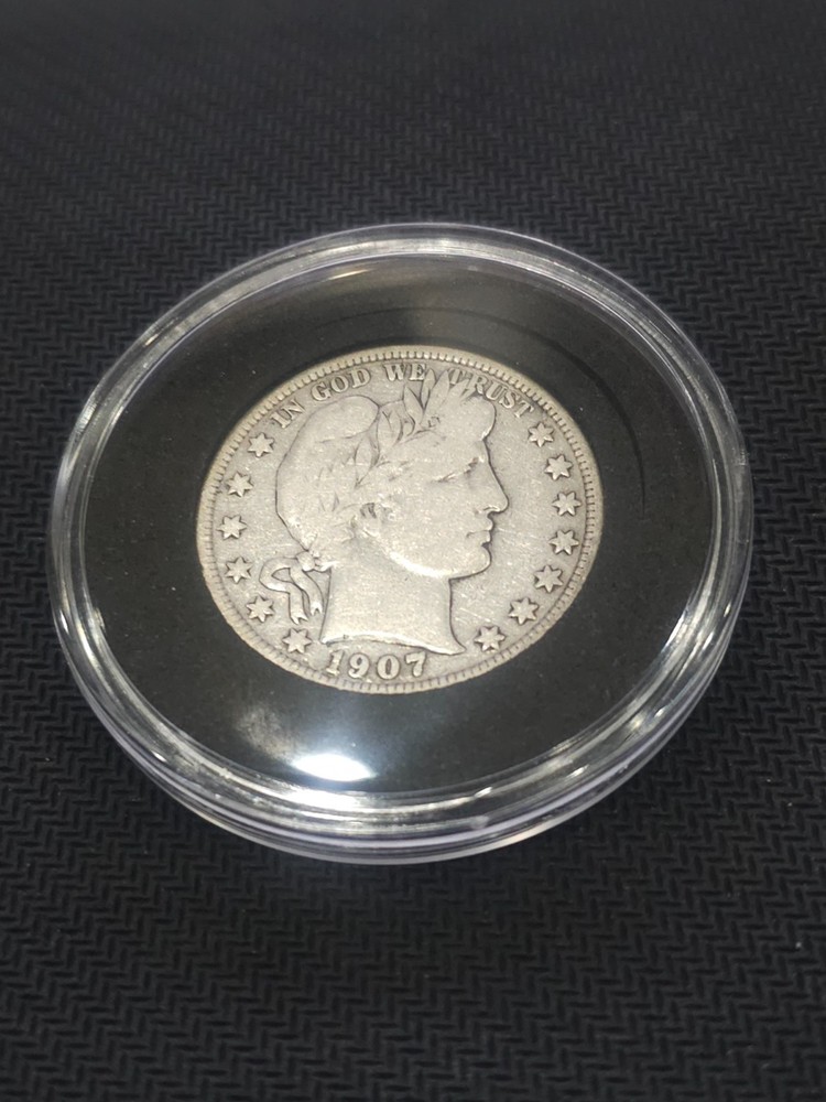 1907-D 50C Barber Half Dollar