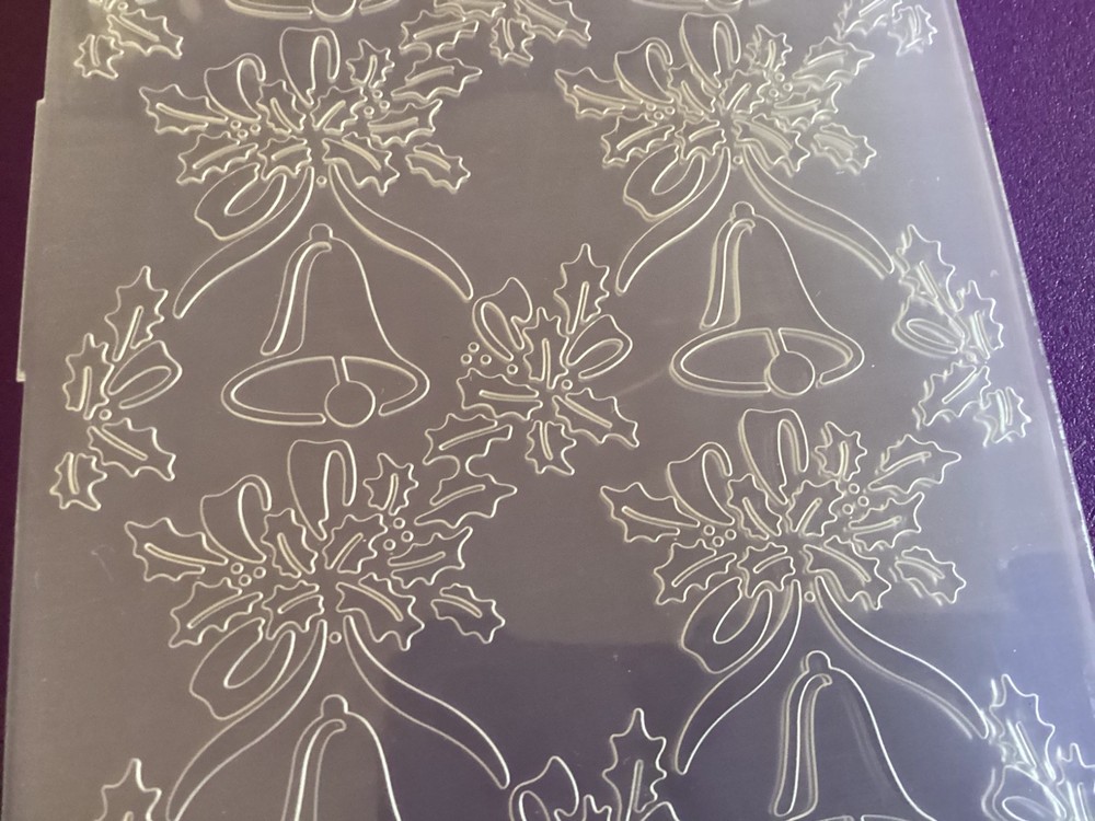 Anna Griffin Slimline Bells Embossing Folder