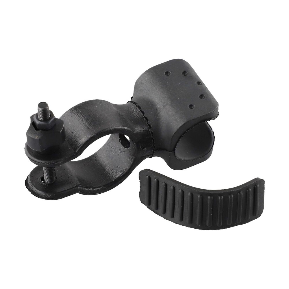 1 * Mount Bracket Headlight Black Engineering Plastics Easy Rotation Bicycle