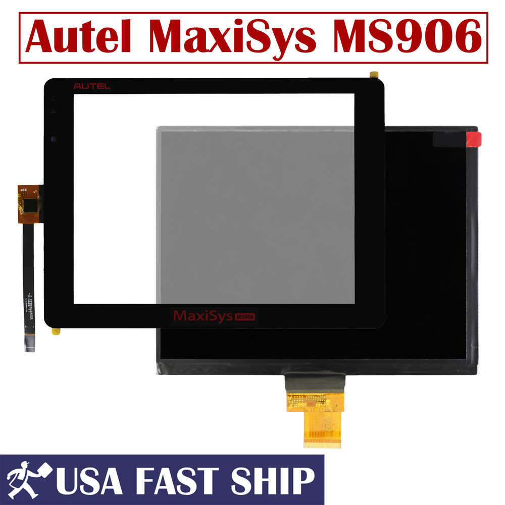 Digitizer LCD Touch Screen Display Glass For Autel MaxiSys MS906 MS906BT MS906TS