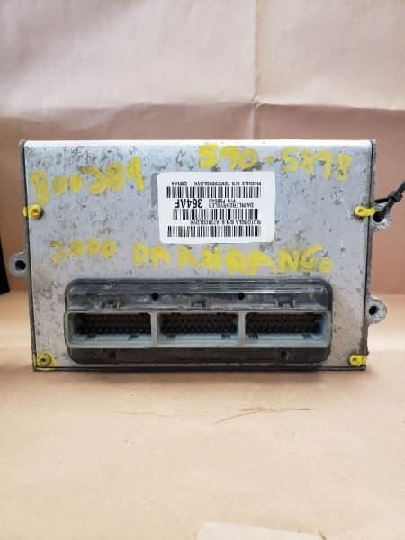 Engine ECM Electronic Control Module Right Hand Fender Fits 00 DURANGO 974468