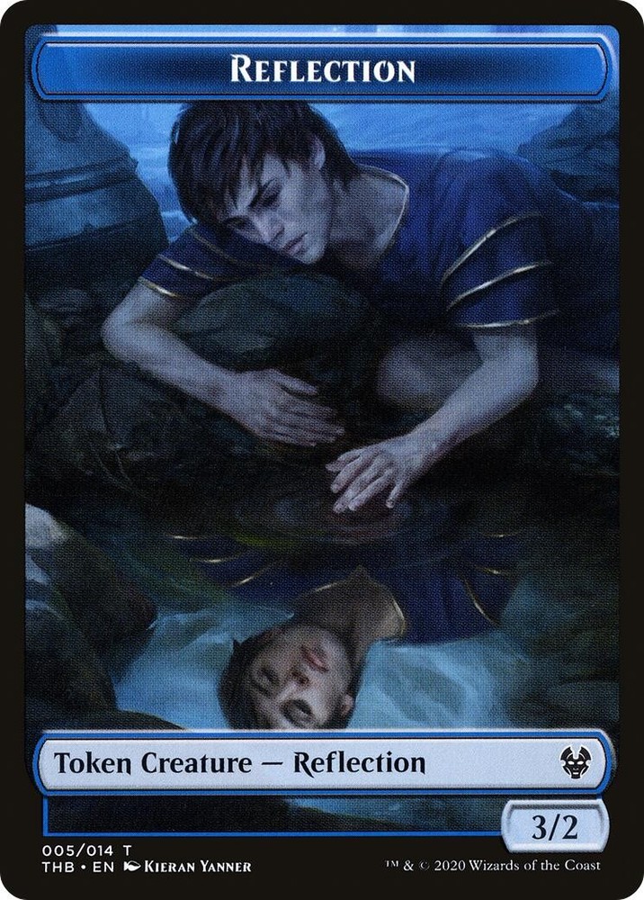 Reflection Token Theros Beyond Death 5 MTG LP
