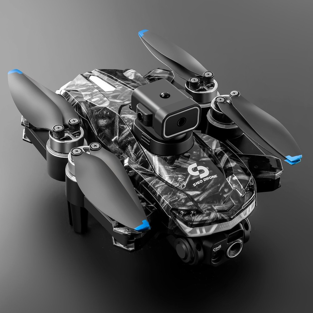 Drone WIFI FPV 4K Dual Camera Obstacle Avoidance Remote Control without Screen