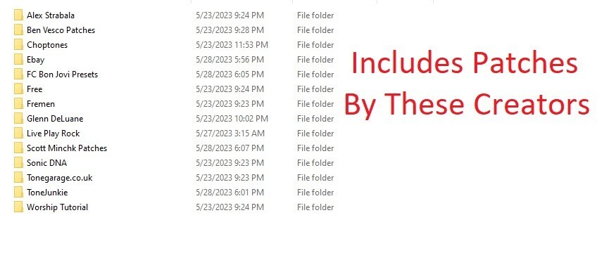 Line 6 Helix Patches & IRs - eBay's Largest Collection!