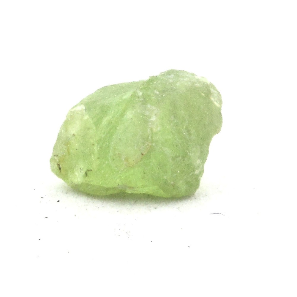 Peridot. 3.41 Ct. Almklovdalen, Vanylven, Norway.