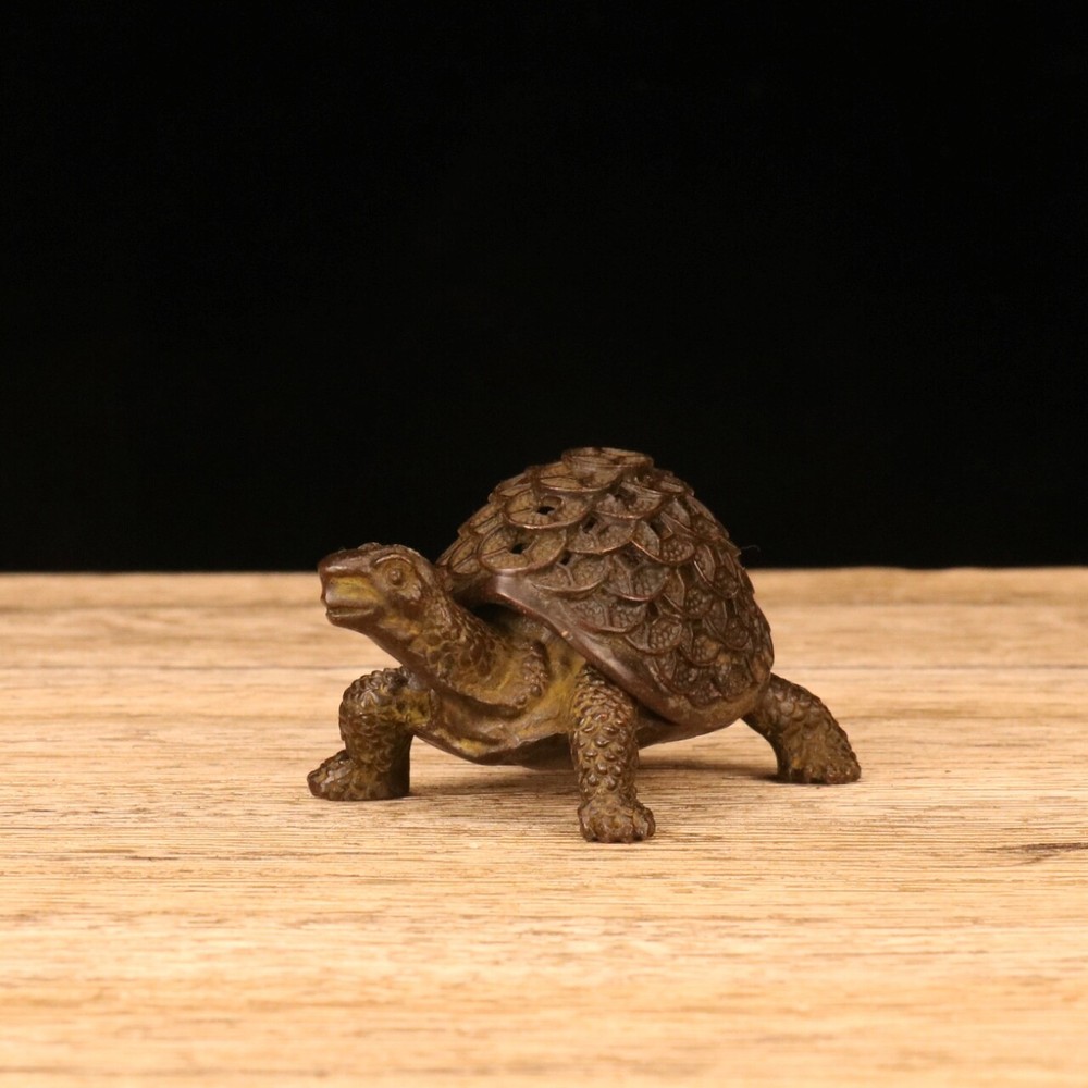 Chinese old antique collection Turtle incense burner