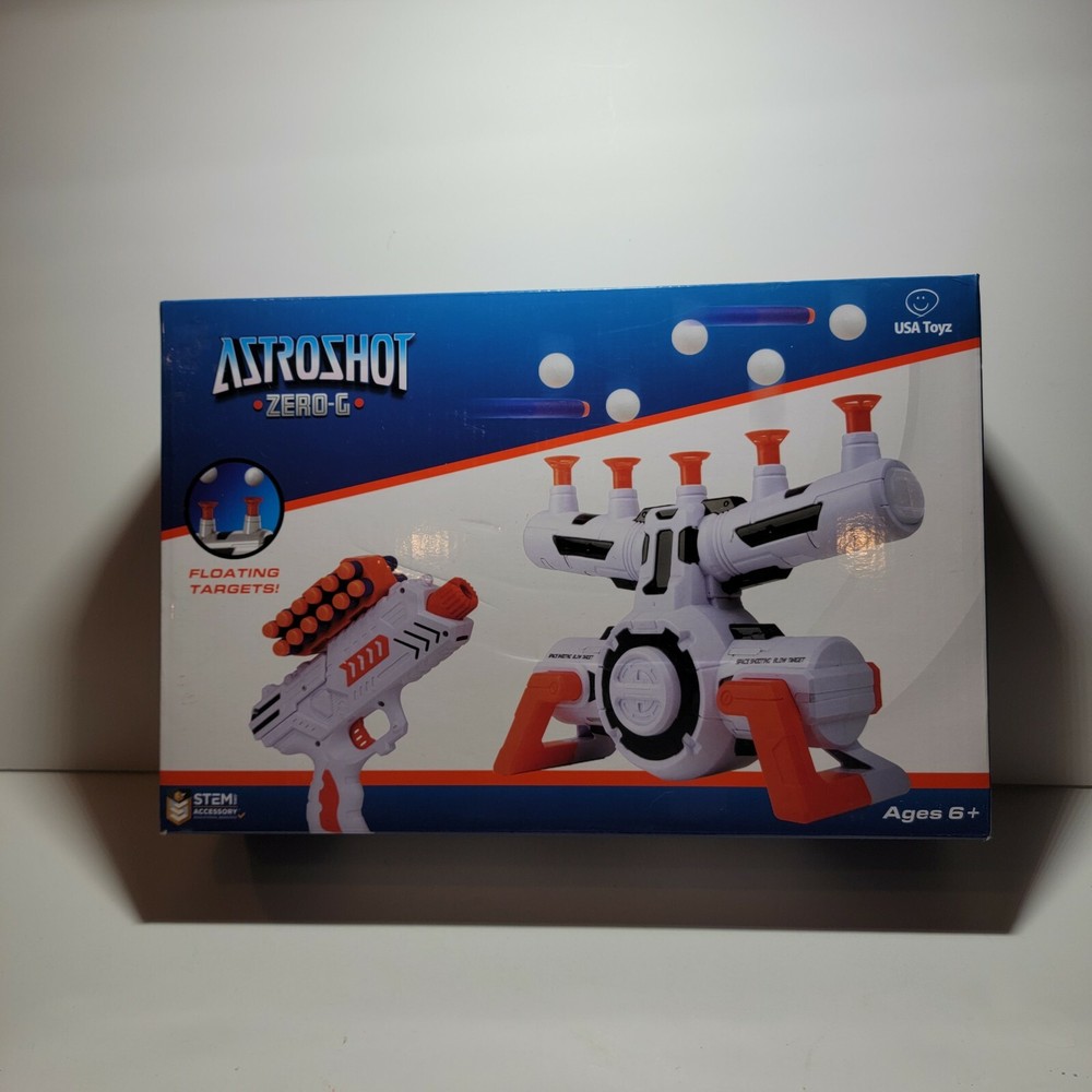 Astroshot Zero G Hovering Target Shooting Game Nerf Compatible
