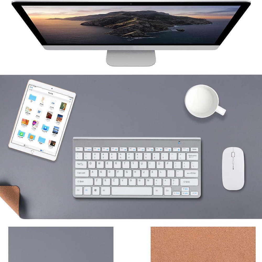 Wireless Keyboard And Mouse Combo Set USB Mini 2.4Ghz For Mac Apple PC Computer