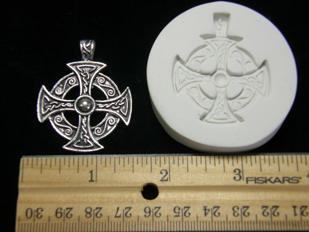 Celtic Cross Polymer Clay Mold (MD1604)
