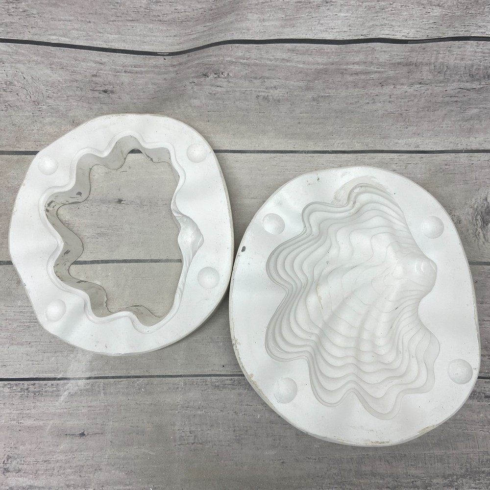 Unbranded Ceramic Casting Mold Wavy Tray