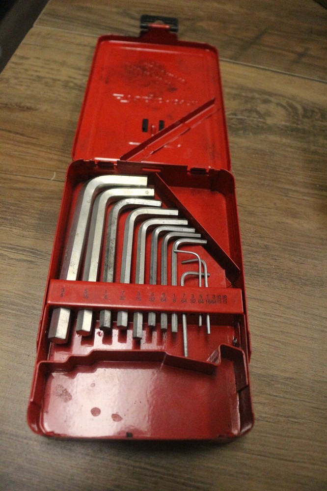 15 Pc Hex Key Set .023-3/8'