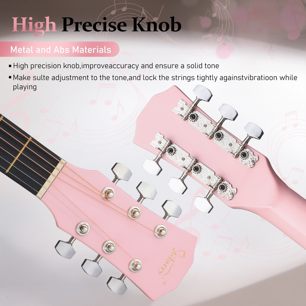 41 Inch Beginner Acoustic Guitar Package - Starter Bundle Kit & Accessories