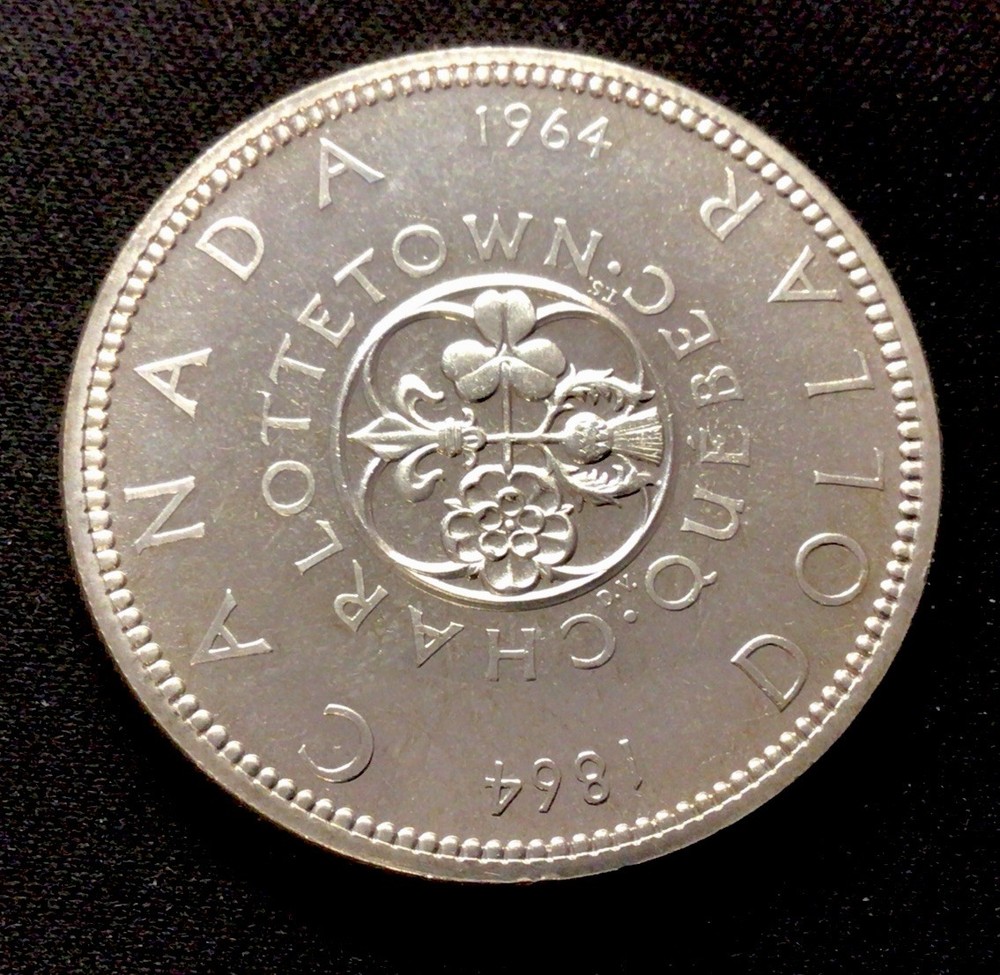 1964 Canada Silver 1$! Proof Like! ENN Coins