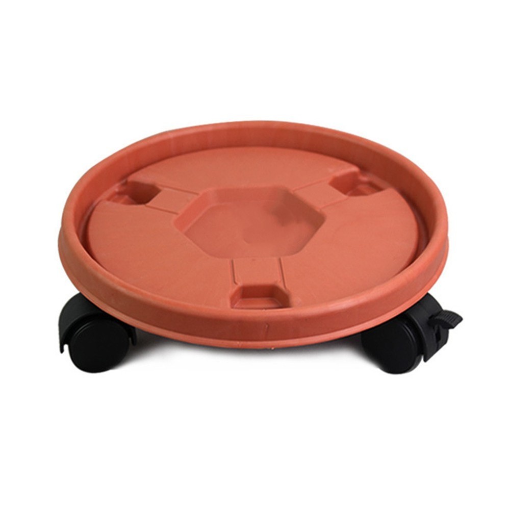 Sturdy Tray for Different Shaped Plant Pots Movable Plant Support Roller