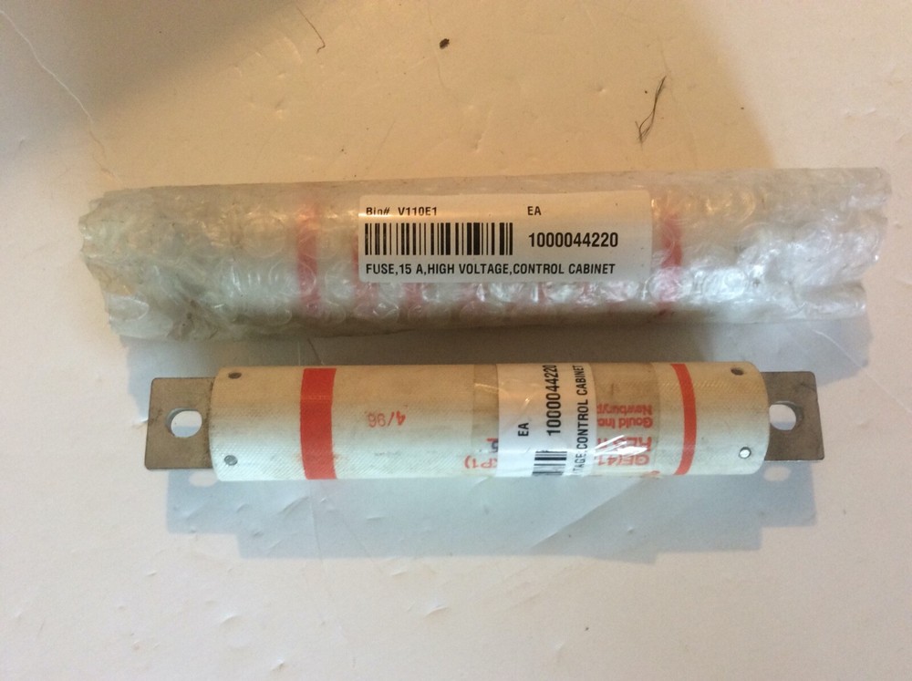 FUSE, 15 A, HIGH VOLTAGE, CONTROL CABINET