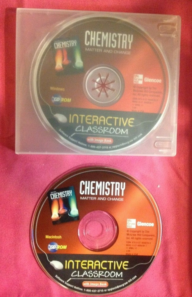 Glencoe Chemistry: Matter and Change Interactive ClassroomCD-ROM