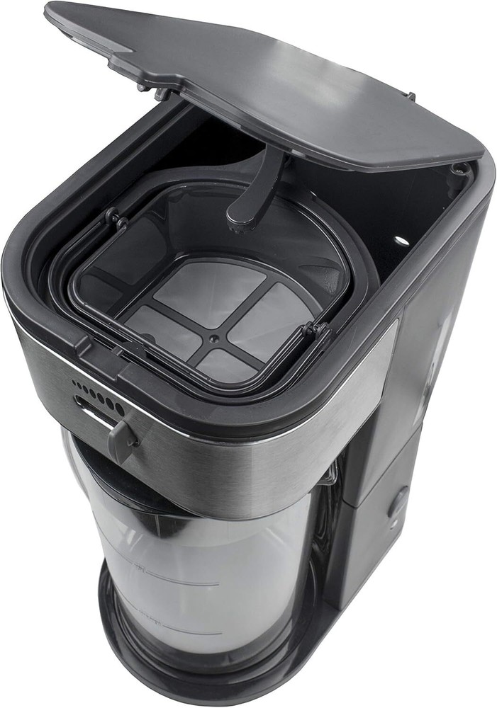 冰茶和咖啡机，带 64 盎司水壶，黑色