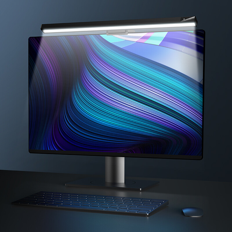 LED USB Smart Computer Screen Bar Light Dimmable Adjustable Reading Desk Lamp