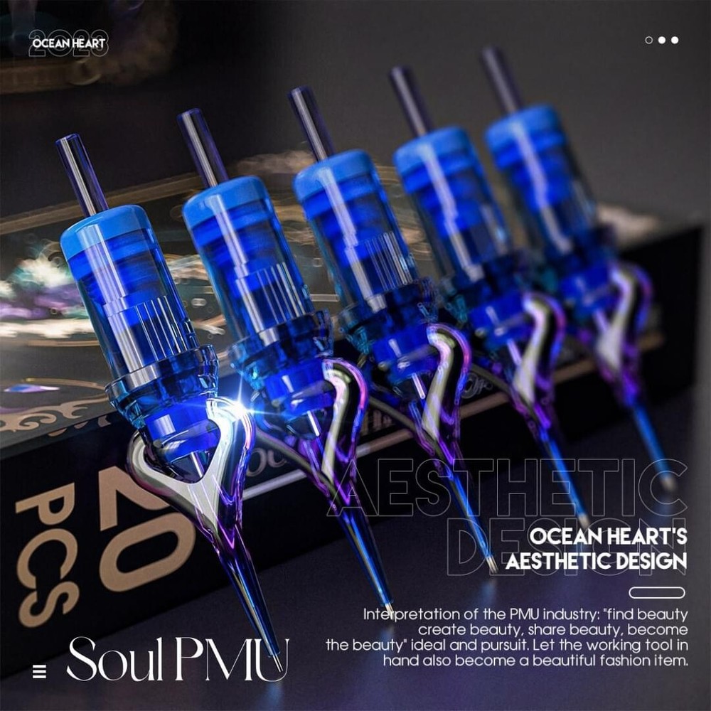 20Pcs Ocean Heart Cartridge Needle