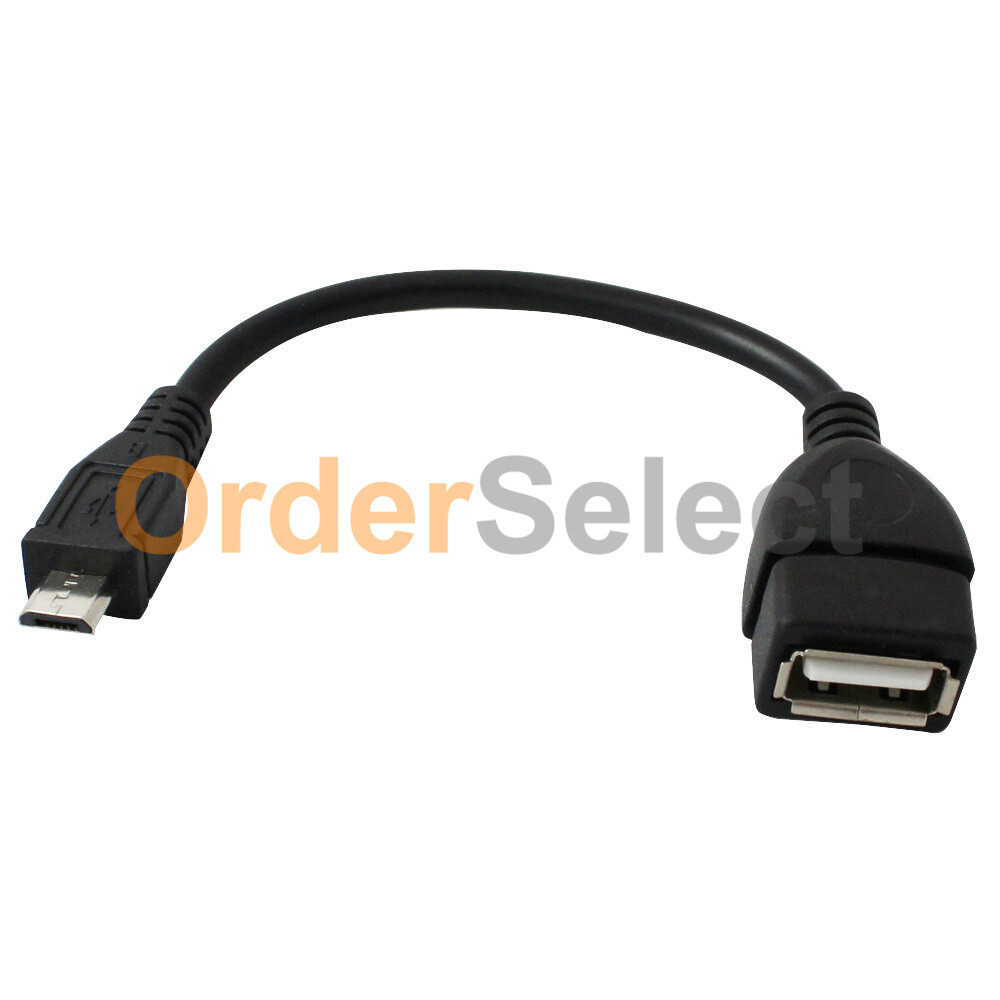 USB Micro B to A Adapter OTG Cable for Microsoft Surface 2 3/Surface Pro 2 3