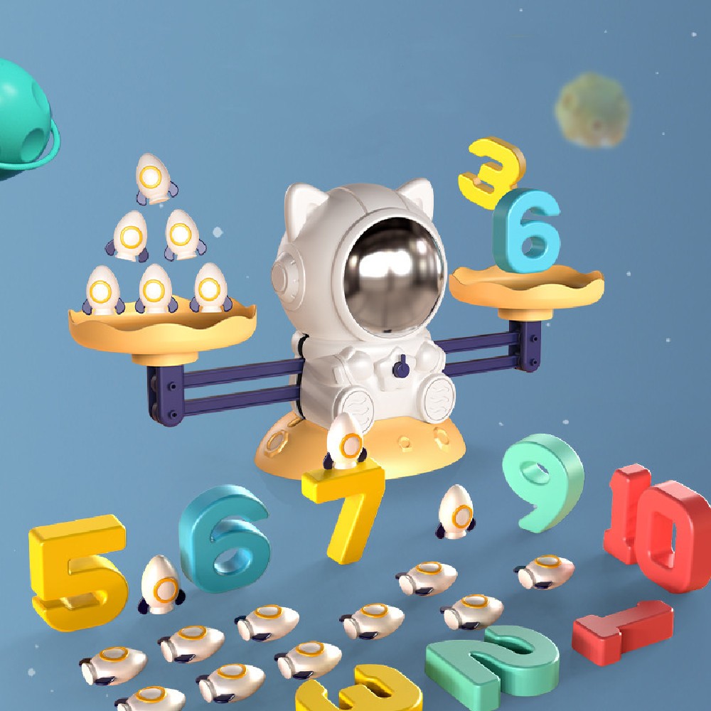 Educational Space Rocket Balance Math Game (STEM Toy) FREE Delivery 🚚