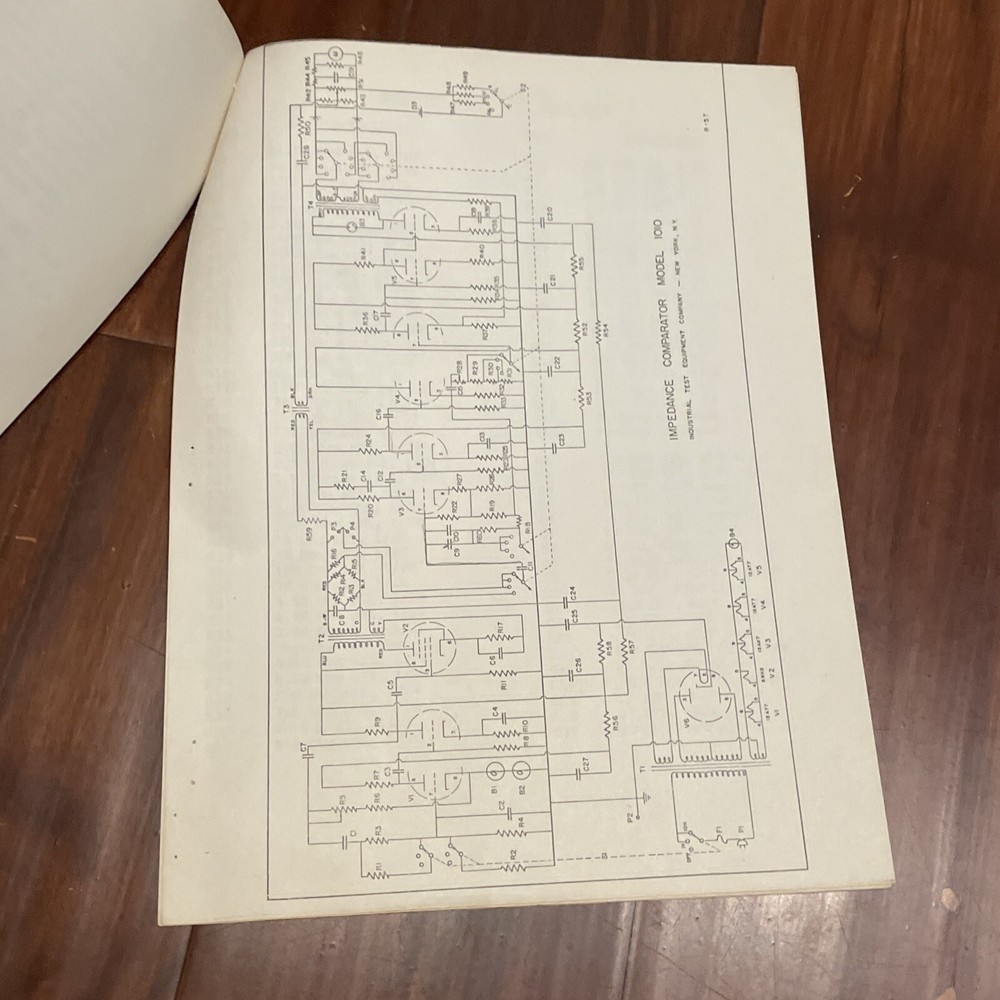 ITECO Model 1010 Impedance Comparator Instruction Manual