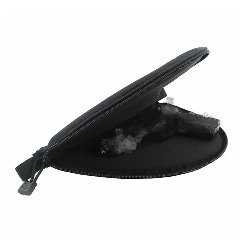 Compact Pistol Rug Case with Non-Scratch Lining - for Range & Hunting