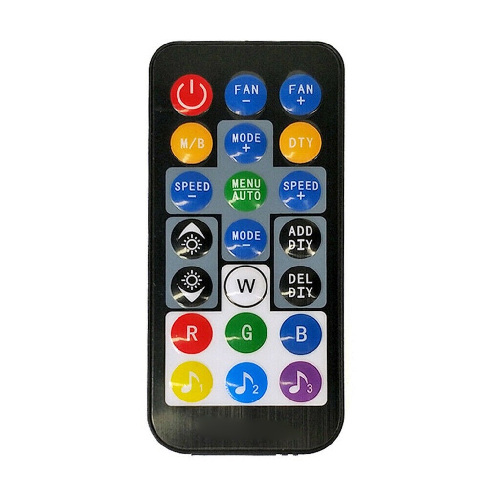 RGB Fan Controller 12cm Remote Control Computer Case PC Cooling Chassis g