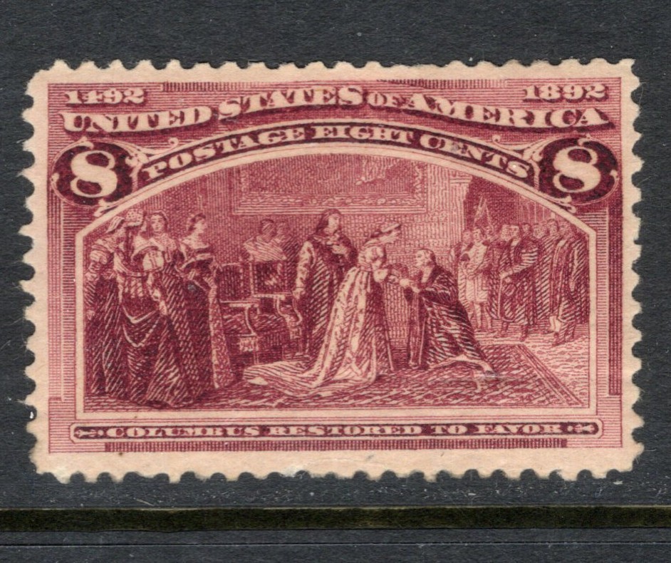 US Scott 236 Mint Hinged - CV 47.50$