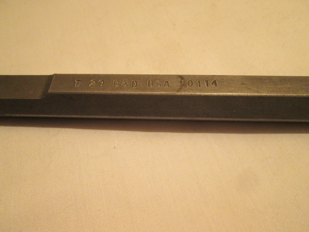 B & D 50114 Cold Chisel - 7/8" x 12" - T29