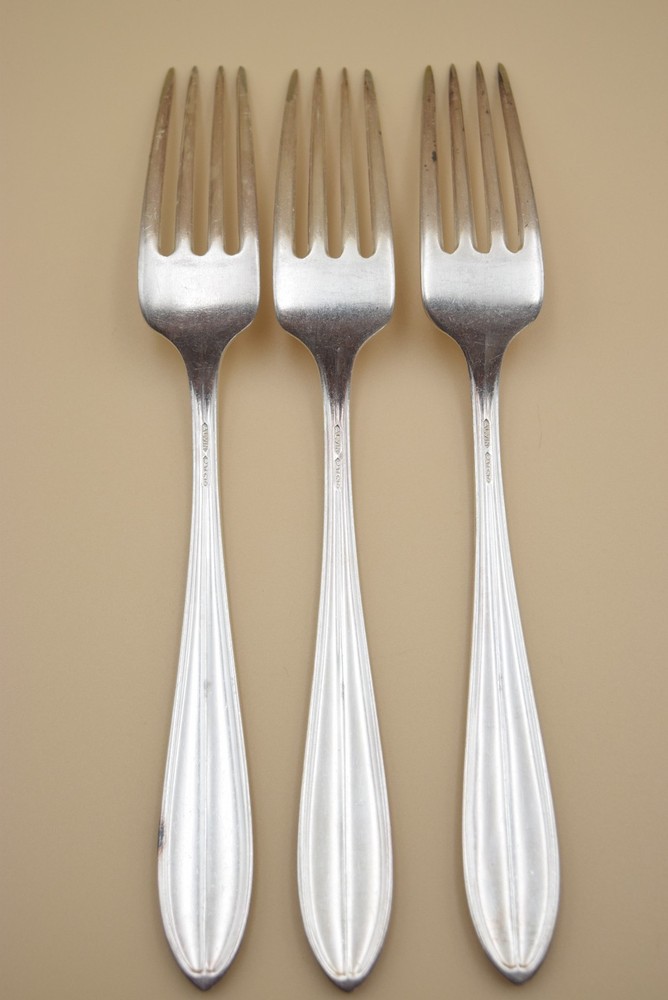 17pc Alvin Louisiana Flatware Set Knife Dinner Fork Teaspoon