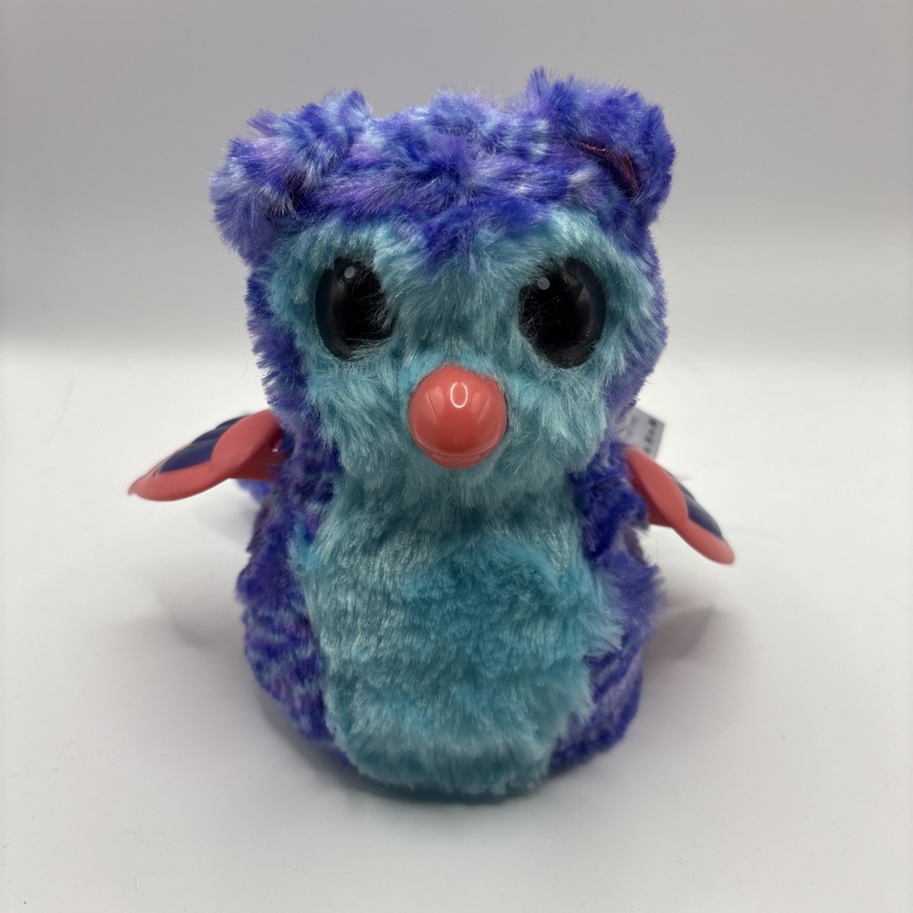 Hatchimals Fabula Forest Tigrette Spin Masters Interactive Cat Blue WORKS