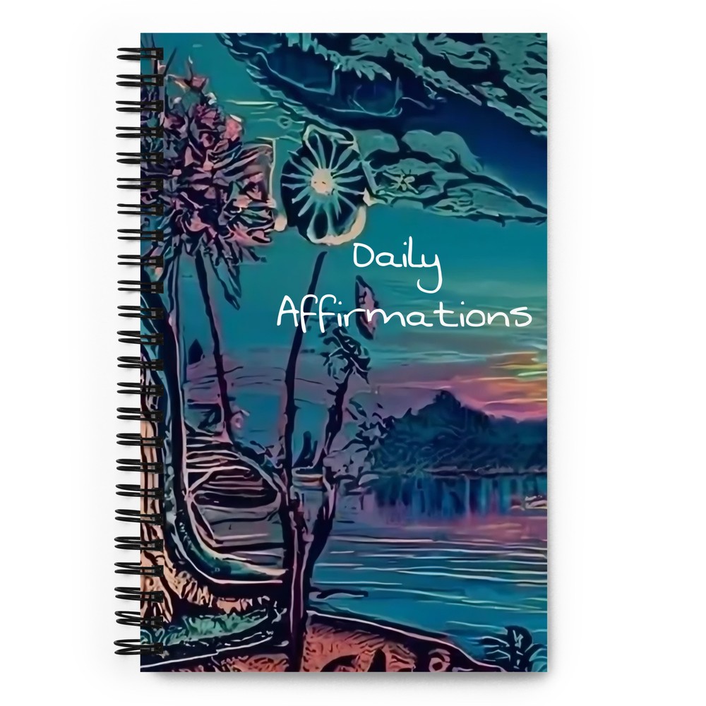 Spiral notebook / Daily Affirmations