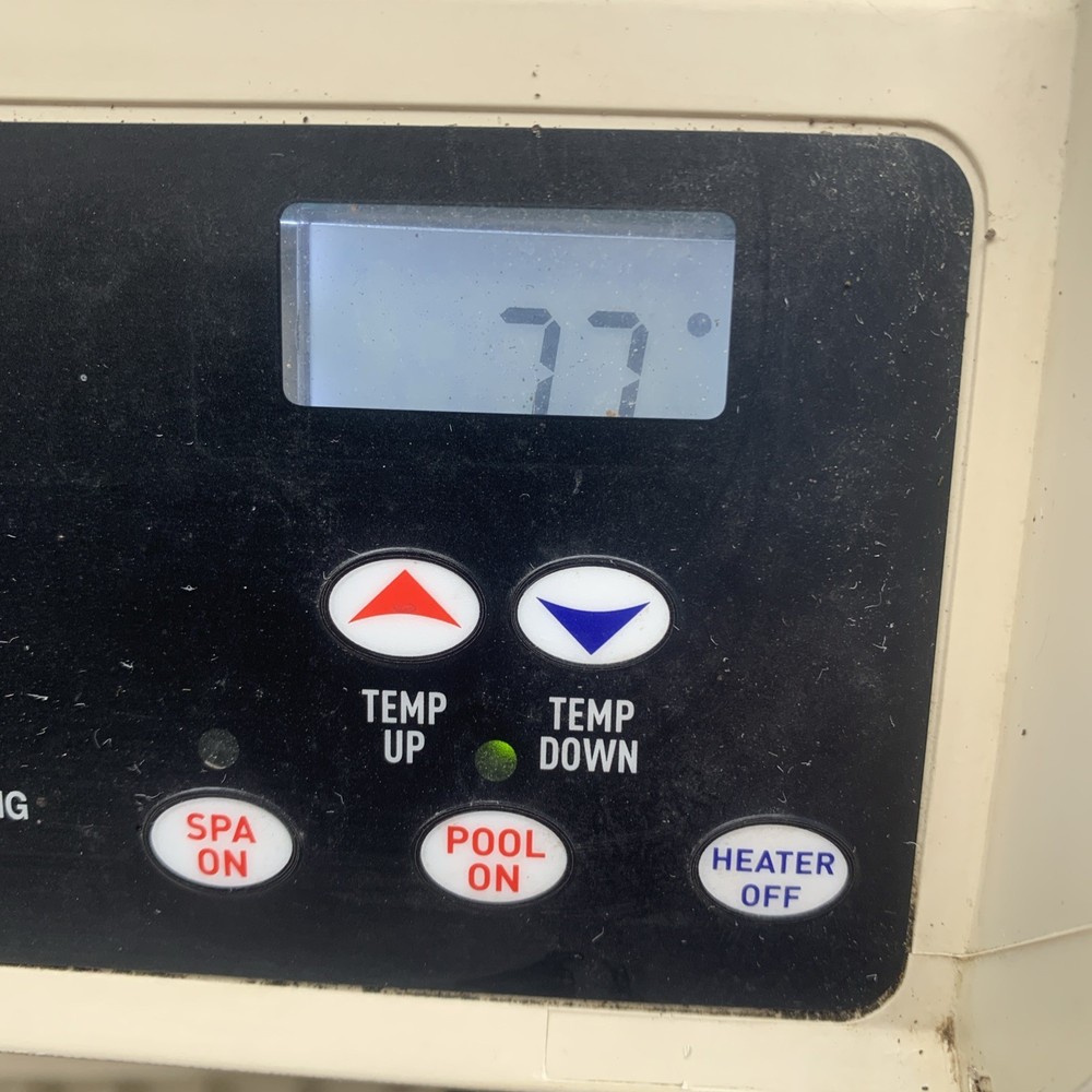 Pentair MasterTemp Heater Control Board PCB, Five Button with Membrane and Cover