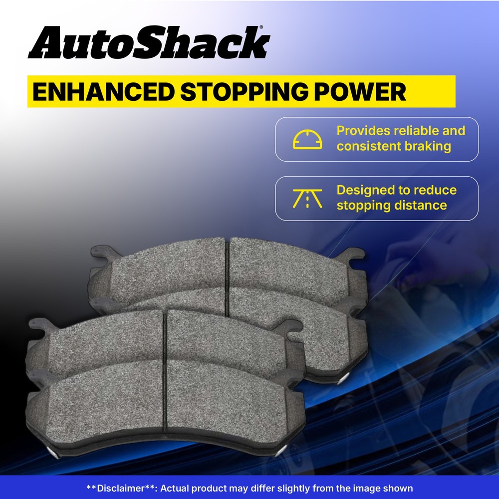Front Rear Ceramic Brake Pad Set for Chrysler, Pacifica 2017-2023