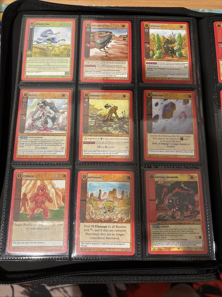 MetaZoo CCG First And Second Edition Mixed Incomplete Set