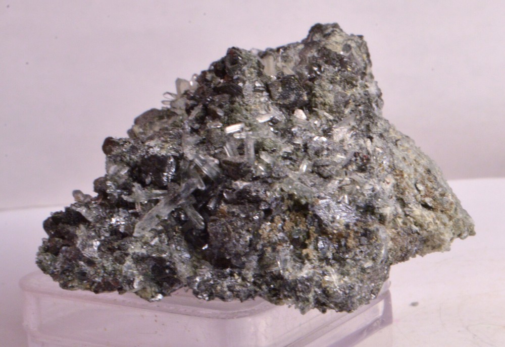 #8549 Sphalerite, Quartz - Bulgaria