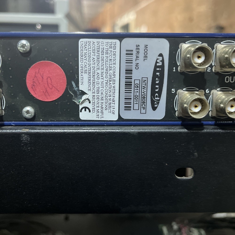 MIRANDA NTW-V0808CP SWITCH