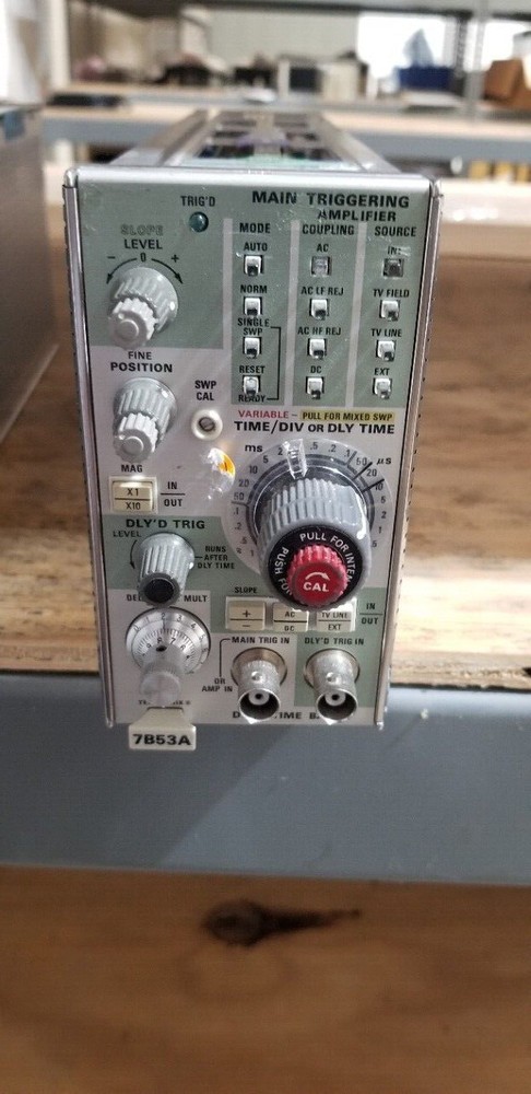 Tektronix 7B53A Dual Time Base Plug In Unit #10 READ!!