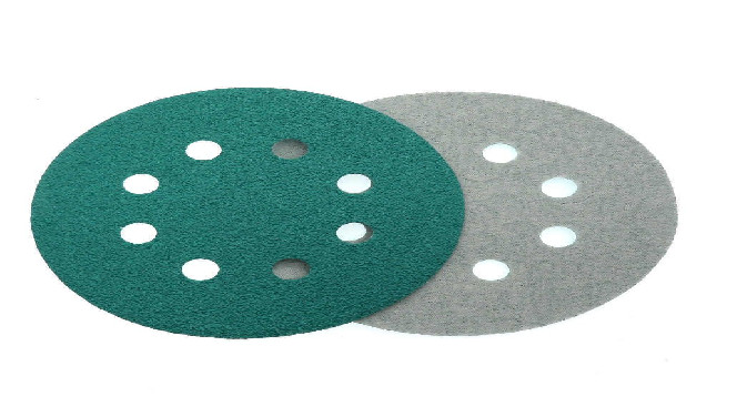 Premium Quality Polyester Film Sandpaper Discs with Convenient Hook