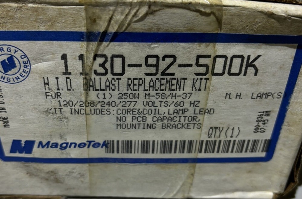 Magnetek 1130-92-500-K Ballast Replacement Kit
