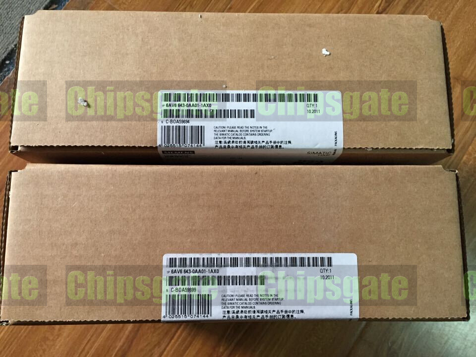 1PC Siemens 6AV6643-0AA01-1AX0 SIMATIC TP 277 touch panel