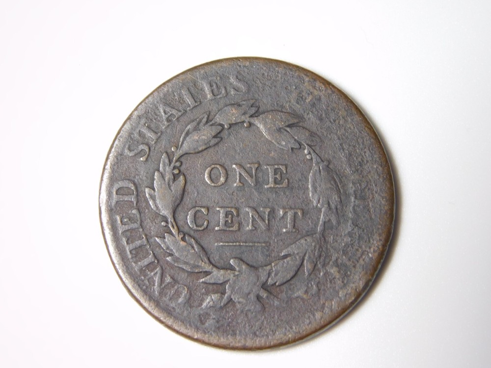 OLD US COPPER COINS 1816 CORONET HEAD LARGE CENT
